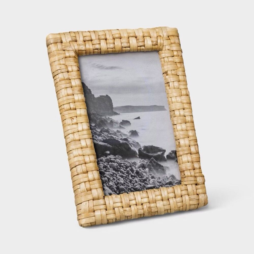 Threshold 5x7 Woven Picture Frame Natural Home Décor New